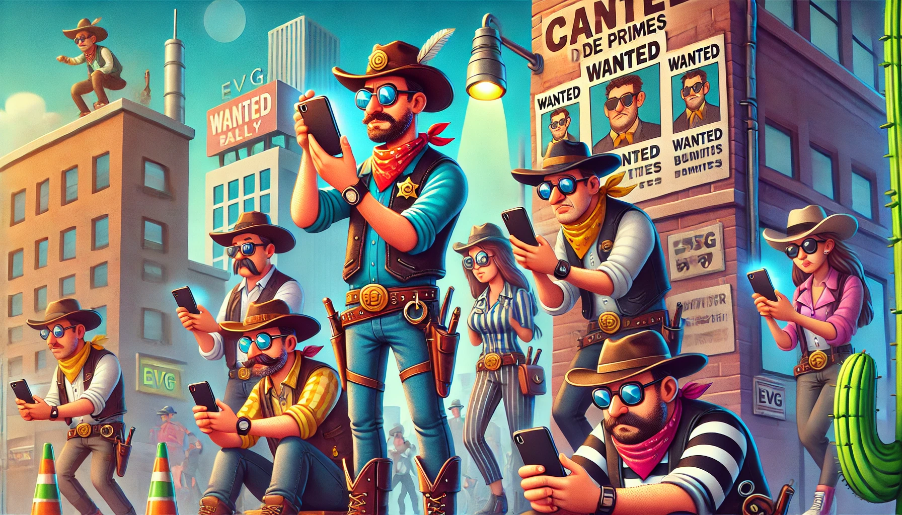 Rallye urbain Chasseurs de primes spécial EVG
